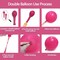 Hot Pink Balloons Pink Balloon Arch Kit Double Stuffed Pastel Balloon Garland Foil Bow and Silver Balloons For Girls Women Theme Birthday Bridal Baby Shower Bachelorette Tea Party Supplies